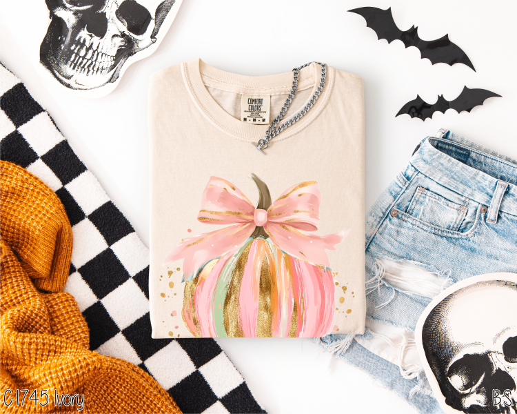 Brushstroke Coquette Pumpkin #BS8357