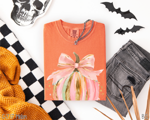Brushstroke Coquette Pumpkin #BS8357