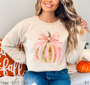 Brushstroke Coquette Pumpkin #BS8357