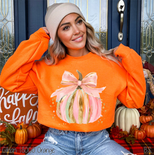 Load image into Gallery viewer, Brushstroke Coquette Pumpkin #BS8357
