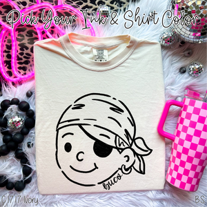 Bucs Doodle Mascot Custom Order