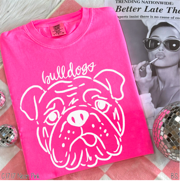 Bulldogs Doodle Mascot #BS8252