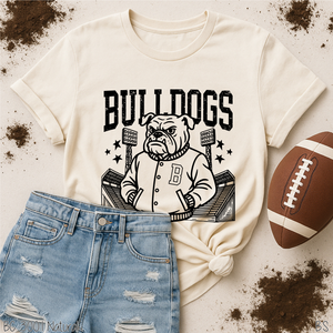 Bulldogs Letterman Mascot #BS8432 *PREORDER CLOSING SUNDAY 8/31 @ MIDNIGHT CST