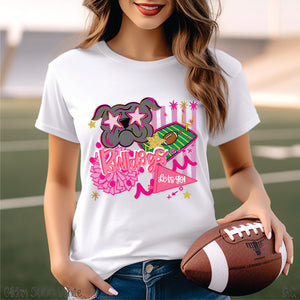 Bulldogs Pink Preppy Mascot #BS8286