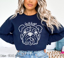 Load image into Gallery viewer, Bulldogs Doodle Mascot #BS8252
