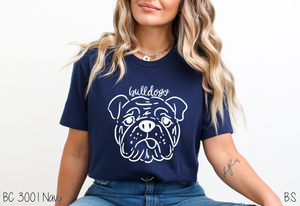 Bulldogs Doodle Mascot #BS8252
