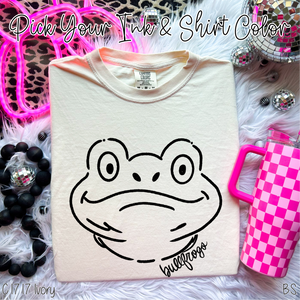 Bullfrogs Doodle Mascot Custom Order