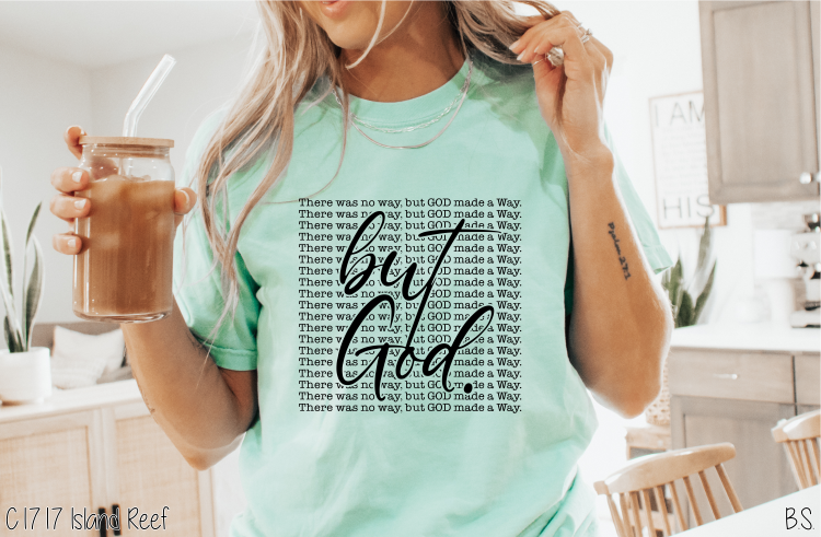 But God Stacked Lettering #BS7005