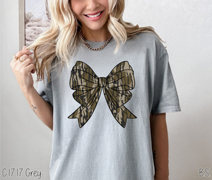 Camo Bow Coquette Bow #BS7348