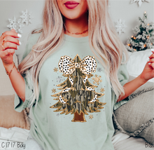 Load image into Gallery viewer, Camo Coquette Christmas Tree #BS7483
