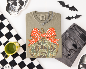 Camo Coquette Pumpkin #BS8370