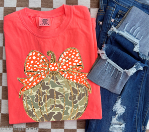 Camo Coquette Pumpkin #BS8370