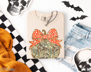 Camo Coquette Pumpkin #BS8370