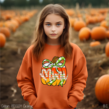 Load image into Gallery viewer, Candy Corn Mama &amp; Mini Pumpkin #BS7255
