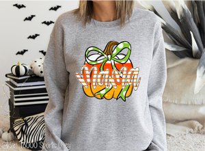 Candy Corn Mama & Mini Pumpkin #BS7255