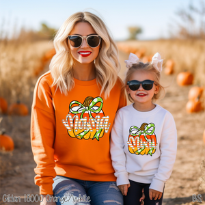 Candy Corn Mama & Mini Pumpkin #BS7255