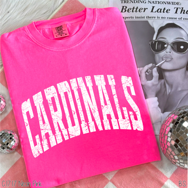 Cardinals Distressed Arch #BS8589 *10/5 PRINTS ON ORDER AND EXTRAS POSTED FOR PURCHASE BEFORE ARRIVAL