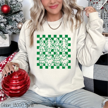 Load image into Gallery viewer, Checkered Christmas Trees  #BS7497
