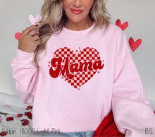 Load image into Gallery viewer, Checkered Mama Heart #BS6363
