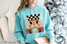 Load image into Gallery viewer, Checkered Nutcracker Faux Yarn #BS8669
