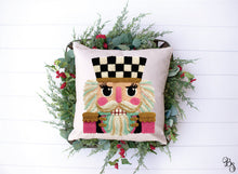 Load image into Gallery viewer, Checkered Nutcracker Faux Yarn #BS8669
