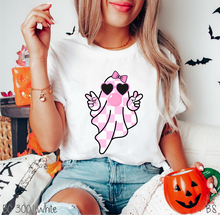 Load image into Gallery viewer, Checkered Pink Bubble Ghost #BS7302
