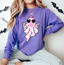 Load image into Gallery viewer, Checkered Pink Bubble Ghost #BS7302
