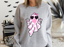 Load image into Gallery viewer, Checkered Pink Bubble Ghost #BS7302
