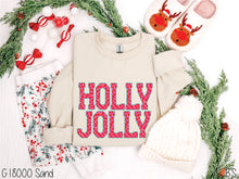 Load image into Gallery viewer, Checkered Pink Holly Jolly #BS8701
