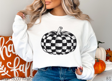 Load image into Gallery viewer, Checkered Pumpkin #BS7234
