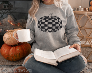 Checkered Pumpkin #BS7234
