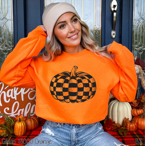 Checkered Pumpkin #BS7234