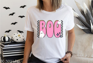 Checkered Retro Boo #BS7253
