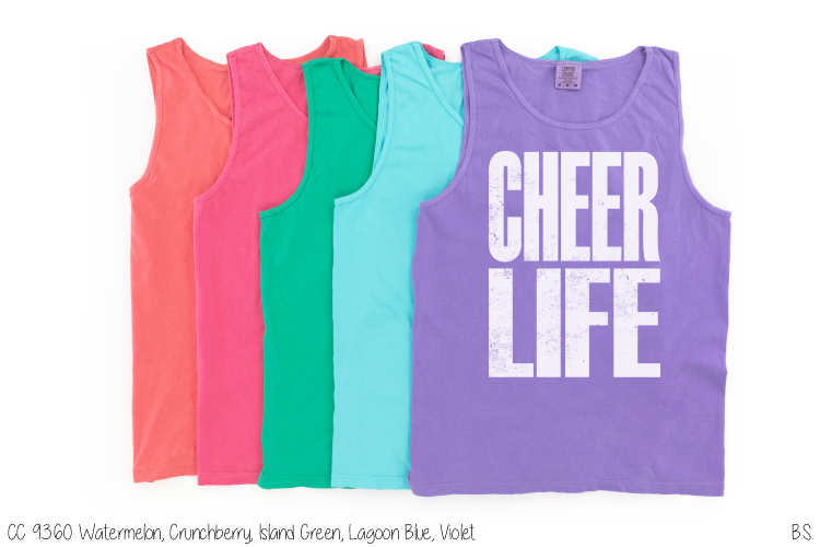 Cheer Life Distressed #BS5540