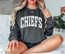 Load image into Gallery viewer, Chiefs Distressed Arch #BS8593 *10/5 PRINTS ON ORDER AND EXTRAS POSTED FOR PURCHASE BEFORE ARRIVAL
