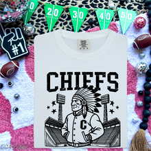 Load image into Gallery viewer, Chiefs Letterman Mascot #BS8438 *PREORDER CLOSING SUNDAY 8/31 @ MIDNIGHT CST
