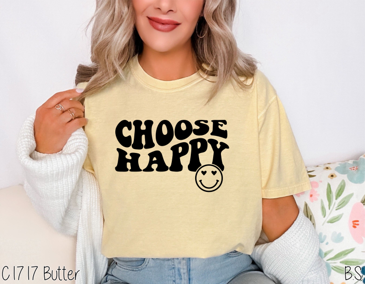 Choose Happy Retro #BS3004