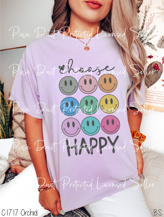 Choose Happy Smile Collage #BS5575