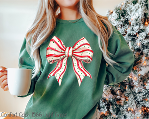 Christmas Cake Coquette Bow #BS7384