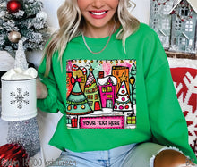 Load image into Gallery viewer, Christmas Town Blank #BS8563 *10/5 PRINTS ON ORDER AND EXTRAS POSTED FOR PURCHASE BEFORE ARRIVAL
