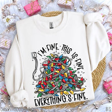 Load image into Gallery viewer, Christmas Lights I&#39;m Fine #BS8672
