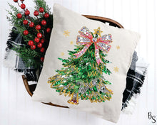 Load image into Gallery viewer, Christmas Tree Faux Crystal Mosaic #BS8640
