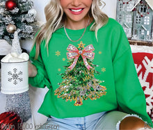 Load image into Gallery viewer, Christmas Tree Faux Crystal Mosaic #BS8640
