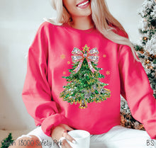 Load image into Gallery viewer, Christmas Tree Faux Crystal Mosaic #BS8640
