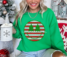 Load image into Gallery viewer, Christmas Tree Faux Sparkle Smile #BS7031
