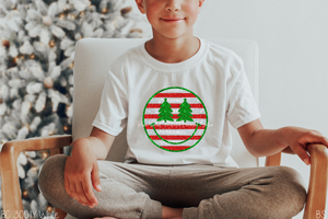 Christmas Tree Faux Sparkle Smile #BS7031