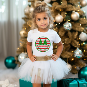 Christmas Tree Faux Sparkle Smile #BS7031