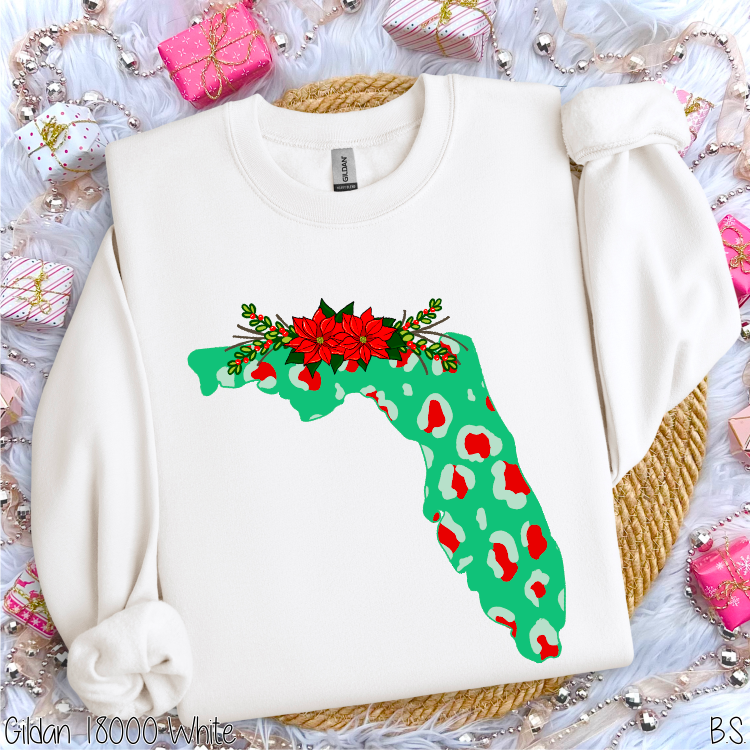 Christmas Leopard Florida #BS1961