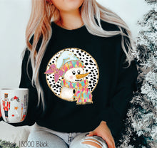 Load image into Gallery viewer, Circle Snowman Colorful Coquette #BS7555
