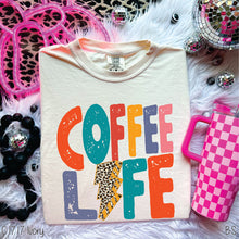 Load image into Gallery viewer, Coffee Life Lightning Bolt Distressed #BS3256
